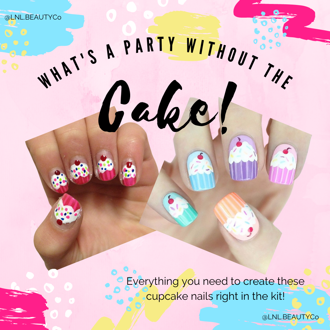 Cupcake Nail Art